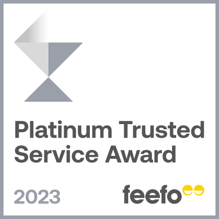 feefo platinum trusted service award